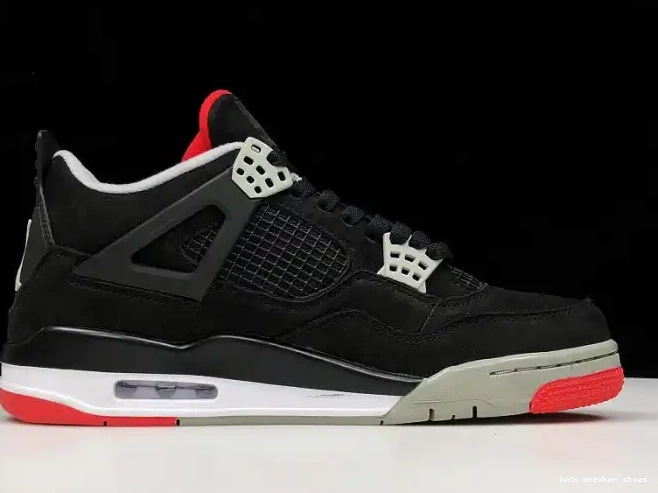 Cheap LUCY 308497-060 RETRO BLACK CEMENT JORDAN 4 0504